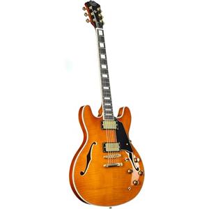 J & D SH 40 TA Transparent Amber - Chitarra semiacustica