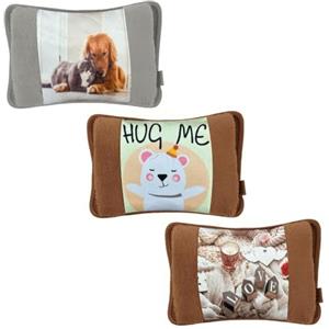 NARCISO 3 Borsa Acqua Calda Elettrica (Disegni Scelti tra le Rimanenze del Magazzino) Scaldino Elettrico da Letto Scaldaletto Portatile, Boule Acqua Calda Elettrica, Sicura (3Pz Disegni Casuali)