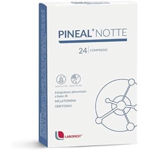 LABOREST Pineal Notte da Laborest | Integratore alimentare per sonno e relax con Griffonia e Melatonina | 1 mg Melatonina | 24 compresse
