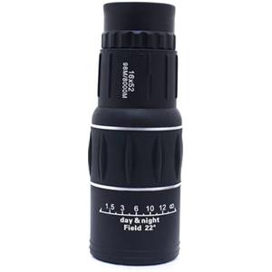 YIXANNX Cannocchiale compatto e leggero con lente in vetro ottico per un'esperienza visiva chiara e luminosa, durevole e squisita, 16X52 venatura verticale