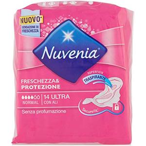Nuvenia Assorbenti con Ali Normal, 14 Assorbenti