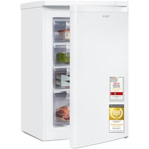 Exquisit GS512-040E - Congelatore piccolo da 91 l, colore: bianco | Freezer indipendente con scomparto a 4 stelle, 4 cassetti, funzionamento silenzioso da 40 dB e cerniera della porta