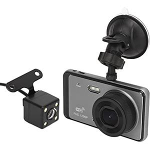 Pyhodi 4K Dual Dash Cam, Dash Camera Recorder, Registratore di Guida per Videocamera per Auto con Visione Notturna, Monitor di Parcheggio 24 Ore su 24, Grandangolo 170 °, Registrazione