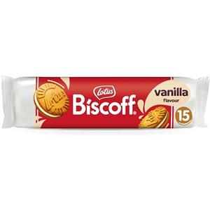 Biscoff Biscotti Lotus Ripieni Biscoff con Crema Vaniglia Confezione Biscotti 150 g