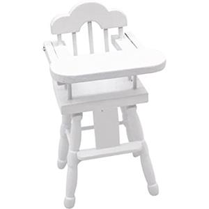 Toyvian 1 Pc Seggiolone Giocattolo Giocattoli Sediolone Modello Di Mobili Per Casa Delle Bambole Modello Di Mobili Fai Da Te Betulla Infantile Sgabello Mini Bianca