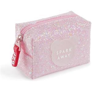 Back2Fun Monedero Purpurina B2f, Accessori da Viaggio-Portafogli Uni Bambini, Colore: Rosa, 100 x 70 x 50 mm