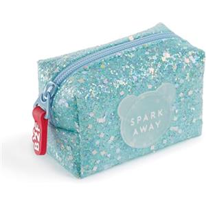 Back2Fun Monedero Purpurina Azul B2f, Accessori da Viaggio-Portafogli Unisex-Bambini e Ragazzi, Blu, 100 x 70 x 50 mm