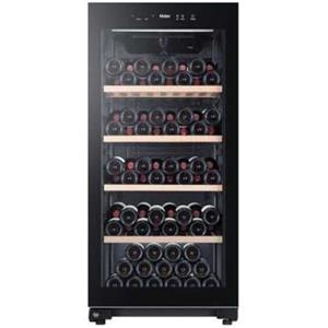 HAIER HWS116GAE - Cave a vin de vieillissement - Pose libre - 116 bouteilles H126.5 x L59,5 cm - Noir