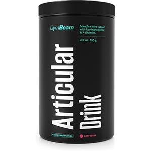 GymBeam Articular Drink, Integratore per Articolazioni, a base di Glucosamina, Condroitina, MSM, Collagene, 7 Vitamine, Supporto alla Funzione Ossea e Nervosa, Riduzione di Fatica (390 g, Raspberry)