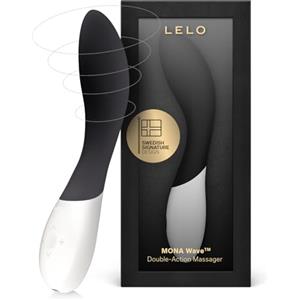 LELO MONA Wave, Black Vibratore per Donna con Tecnologia WaveMotion e 10 Modalità di Vibrazione, Vibratori, Vibratori Donna con Movimento Wave