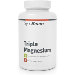 GymBeam Complesso di magnesio Bisglicinato, Capsule Facilmente Assorbibili con 375mg di Magnesio, Supporta Muscoli, Psiche e Sistema Nervoso, Aiuta a Ridurre l'Affaticamento (90 cps)