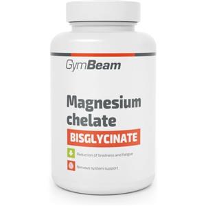 GymBeam Magnesio Bisglicinato in Capsule, Magnesio Chelato - 225mg per 3 Capsule, Supporta il Funzionamento dei Muscoli, il Sistema Nervoso, Riduce Stanchezza e Affaticamento (90 cps)