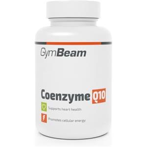 GymBeam Coenzima Q10, Integratore per l'Energia, Coenzima Q10 Ricco di Vitamina E, per Combattere lo Stress Ossidativo, Migliorare la Salute della Pelle e Performance Sportiva, in Compresse (120 cps)