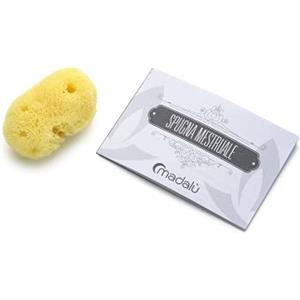 MADALU Tampone Per Ciclo Mestruale In Spugna Di Mare Naturale Taglia La Spugna Di Mare È Molto Assorbente E Può Essere Utilizzata Anche Durante Il Rapporto Sessuale, Naturake, XS