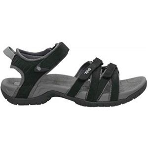 Teva Tirra Leather W`s 9097, Sandali donna, Nero, 38