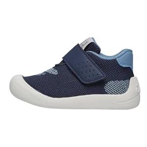 Falcotto Scarpe Primi Passi in Ecopelle e Tessuto, Navy 29