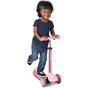 Radio Flyer Flyer Glider Jr., monopattino Radio Flyer per bambini con sistema di sterzo tramite inclinazione, rosa, età 2-5 anni