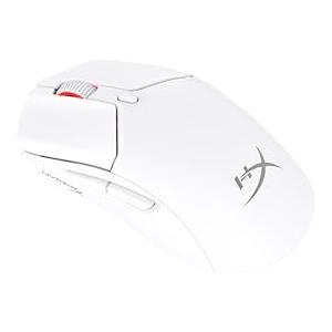 HyperX Pulsefire Haste 2 Mini, Mouse Gaming Senza Filo, Connettività 2,4 GHz, Illuminazione RGB, 6 Tasti Programmabili, 26000 DPI, Resistenza fino a 100 Milioni di Clic, Batteria fino 100 Ore, Bianco