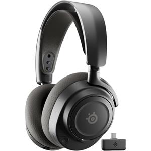 SteelSeries Arctis Nova 7 Wireless Gen 2 - cuffie da gioco - Controllo app in tempo reale - Oltre 50 h - Driver magnetici al neodimio - Mixabile 2,4 GHz/Bluetooth - PC, PS5, PS4, Switch 1/2, Mobile
