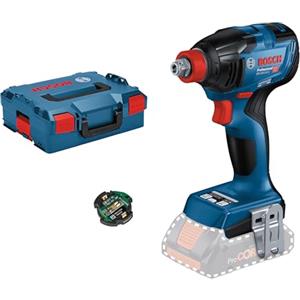 Bosch Professional 18V System Avvitatore a massa battente a batteria GDX 18V-210 C (coppia di serraggio max. 210 Nm, incl. mod. Bluetooth Low Energy GCY 42, L-BOXX, batt./caricabatteria non incl.)