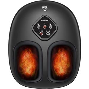 COMFIER Massaggiatore per Piedi, Massaggiatore per Piedi Shiatsu con Funzione, Impastamento, Rotolamento e Compressione,Regali Uomo