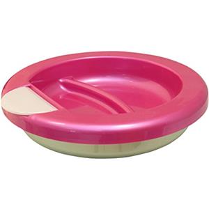 Poupy Piatto Pappa Calda per bambini con fondo antiscivolo ideale per il periodo dello svezzamento dei bambino.