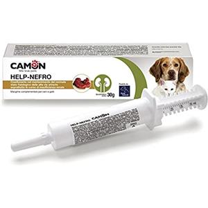 CAMON | Help-Nefro Pasta in Siringa da 30g, Supporto per Vie Urinarie Cani e Gatti, Insufficienza Renale