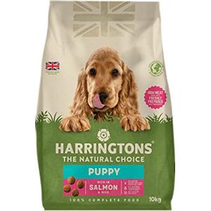 HARRINGTONS Harrington's Complete Puppy, cibo secco per cani con salmone e riso, 10 kg, realizzato con ingredienti completamente naturali