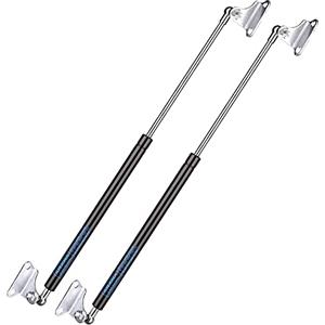 ARANA 245 N/25 kg Gas Struts, molla a gas, 500 mm, molla a gas tipo L, 2 pezzi, ammortizzatori a gas, supporto idraulico, per camper portellone rimorchio, cabinet, coperchio