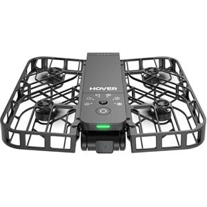 HOVERAir X1 Telecamera Auto-Volante, Video HDR con Drone Tascabile, Decollo sul Palmo, Percorsi di Volo Intelligenti, Follow-me Action Camera con Controllo a Mani Libere, Nero (Standard)