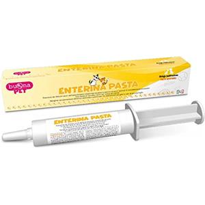 Buona Pet Enterina Pasta Mangime Complementare per Cani e Gatti Piccola Taglia e Toys, Favorisce il Benessere della Flora Intestinale con Elettroliti, Probiotici, Farina di Carrube, Inulina e Zinco