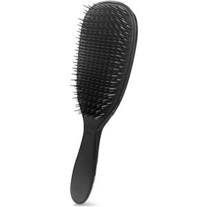 flintronic Spazzola Capelli, Ultimate Detangler, Scioglinodi Anti Nodi, Migliore Spazzola Districante, Tutti i Tipi di Capelli, Finish Liscio e Luminoso (Nero)