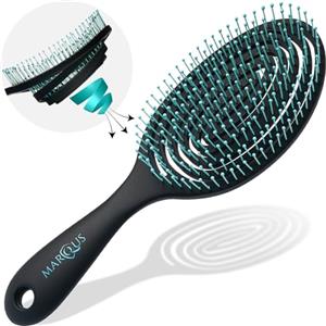 marQus Spazzola Districante Per Capelli - Materiali a Base Vegetale Biodegradabile - 1 Pezzo