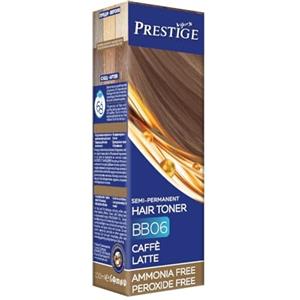 Vips Prestige | Tintura per Capelli Semi Permanente e Toner Bagno di Colore Caffè Latte 06 | Senza Ammoniaca e Perossido | Con Olio d'Oliva, di Macadamia e di Ricino | Cura, idrata e dona lucentezza