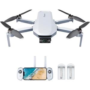Potensic ATOM 4K GPS Drone Pieghevole con Gimbal a 3 Assi, ＜249 g, 6KM Trasmissione, 12MP Foto, 64 Minuti di Volo con 2 Batterie, QuickShots, Seguito Visivo, C0
