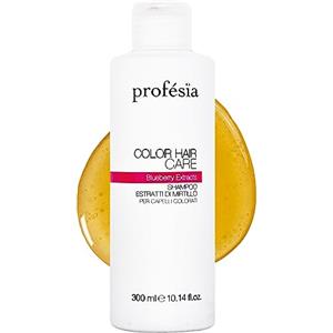 Profesia Shampoo Capelli Colorati 300 ml Shampoo Idratante Professionale con Estratti di Mirtillo, dona Vitalità, Brillantezza e Lunga Durata