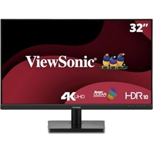 ViewSonic VA3208-4K-HD 32" Monitor SuperClear® IPS, 60 Hz, HDR10
