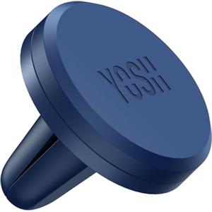 YOSH Porta Cellulare Auto Magnetico, Universale Supporto Telefono, Calamita per Cellulare Auto con piastra in metallo Compatibile con iPhone 16 15 14 Pro Max XR X 8 Samsung Galaxy-Blu