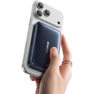 Baseus PicoGo Qi2.2 Magsafe Powerbank con Cavo, PD USB-C 45W, Power Bank Magnetico Wireless 25W, Batteria Magsafe 10000mAh Compatibile con iPhone 17/16/15/14/13/12/Pro/Pro Max Series