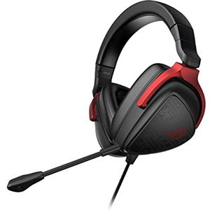 ASUS ROG Delta S Core, Cuffie da Gaming Cablate, Connessione con Cavo AUX 3.5, Audio Surround 7.1, Driver da 50 mm, Microfono adatto per Discord, Compatibile con PC, Telefoni e Console, Nere