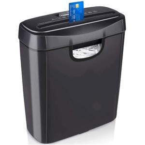 Stakmann Distruggi Documenti Elettrico Trita Carta Portatile Salvaspazio Distruggidocumenti per Fogli Carta A4 e Carte di Credito Potenza 190W con Contenitore di Raccolta 10 L