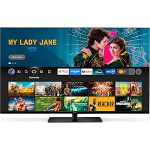 MEDION TV 43 pollici (108 cm) Fire TV 4K (Smart TV, Dolby Vision HDR, Dolby Atmos, DVB-T2 HD, DVB-C, DVB-S2, HEVC, Netflix, Prime Video, Bluetooth, DVB-T2, MD 843500)