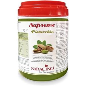 SARACINO We love pastry Pasta Concentrata Per Aromatizzare Al Gusto Pistacchio - 1KG