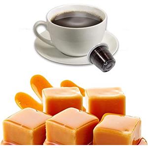 KICKKICK Capsule Compatibili Nespresso Caramello Dolce Caffè Kickkick (10pz) Capsule Caramello per Nespresso, Bevanda Solubile Aromatizzata Made in Italy