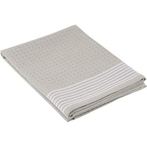 Baroni Home Telo Mare a Nido d'ape 100% Cotone, Asciugamano Mare Super Assorbente, Telo da Spiaggia ad Asciugatura Rapida, 90x160 cm, Grigio