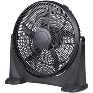 Nataluna Ventilatore da Giardino Nero 90W 51cm, Come da Foto