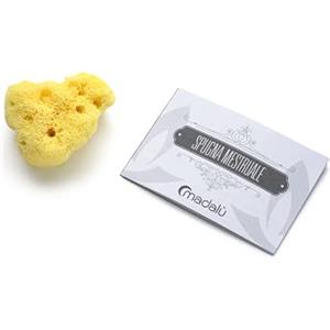 MADALU Tampone per ciclo mestruale in spugna di Mare naturale TAGLIA S. La spugna di mare è molto assorbente e può essere utilizzata anche durante il rapporto sessuale.
