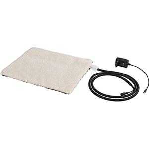 Bimar HI.PET PTR1 Tappetino Riscaldante per Animali Domestici, 30x40cm, Cuscino Riscaldante Elettrico Cuccia Cani e Gatti Tg media, coperta termica Fodera Soffice Lana Sintetica, Sfoderabile Lavabile