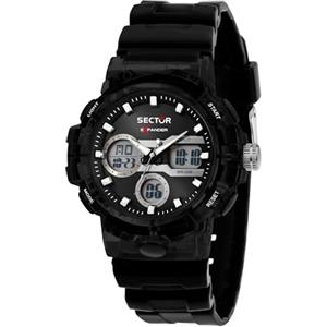 Sector No Limits Orologio Uomo, Digitale, Cinturino in Plastica, Cassa 43 mm, Collezione EX-46, Orologio da Polso - R3251242505