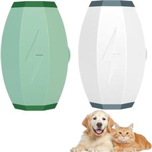 GGesii 2 pezzi Portable lint Roller, rotolo di pelucchi, lavabile, rotolo di pelucchi riutilizzabile, lavabile per peli di animali, polvere e sporco su superfici (verde e bianco)